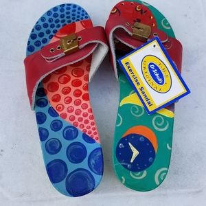 Fun decorative exercise sandals